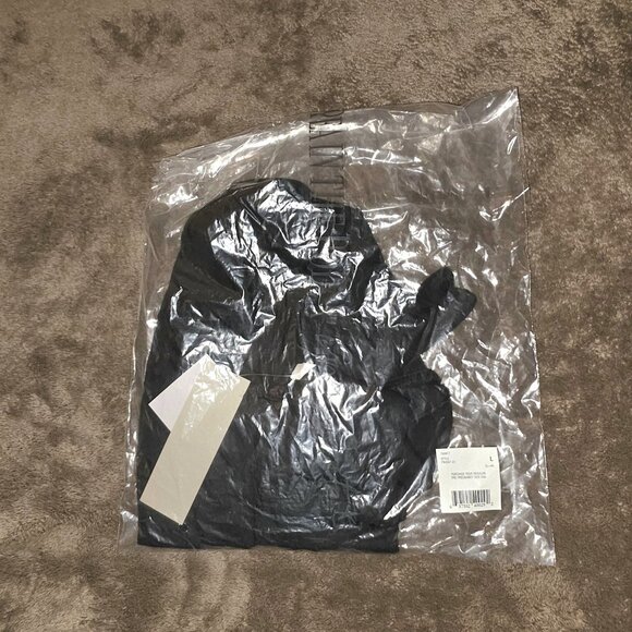 NWT A Pea In The Pod Grey State Ribbed Maternity Bodysuit Black Large - Picture 10 of 14